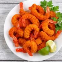 Fried Shrimp · Golden-crunchy fried shrimp pieces.