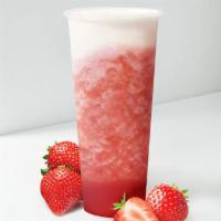 Strawberry Marble  · A perfect blend of organic fresh strawberries with our refreshing house green tea. Topped wi...