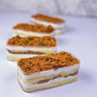 Pork Furikake Mini Box · Vanilla Chiffon Cake, Light Chantilly Cream, Pork Sung Seaweed Sesame Mix.