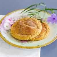 Snicker Doodle Cookie · Soft and chewy topped with the perfect blend of cinnamon and sugar.