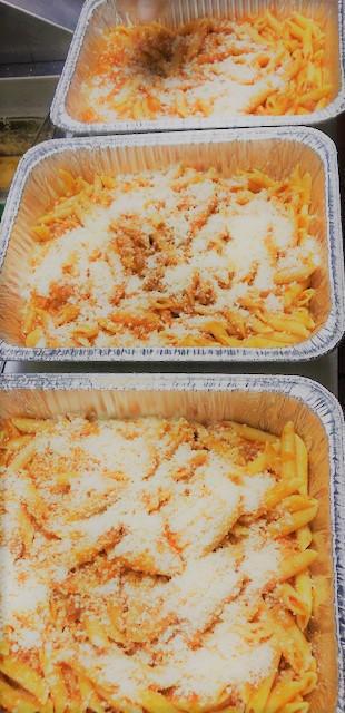 Half Tray of Pasta Bolognese · Choose between penne or spaghetti to go with the slow cooked meat ragout. Serves 4 people