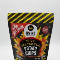 Salted Egg Spicy Potato Chip 105g Small · 