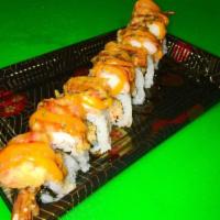 Tokyo Roll · Smoked Salmon, Fried Crab , Cream Cheese 