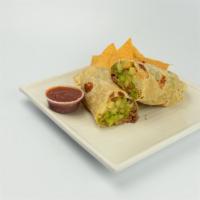 California Burrito · Choice of meat, cheese, french fries and guacamole. 