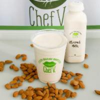 Almond Milk 16oz. · Organic almonds with filtered water.
