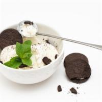 Ben and Jerry's Mint Chocolate Cookie · 1 pint.