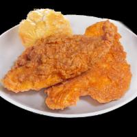 Cajun Fish Meal · Krispy's Cajun style fish and biscuit only.
