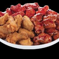Wings · Our wings are always fried to perfection and come tossed in your choice of Krispy, tradition...