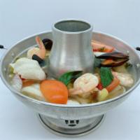 Seafood soup · 