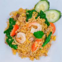 Fried Rice · Jasmine rice stir fried with Chinese broccoli, egg, onion, tomato and choice of protein.