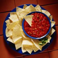 Chip and Salsa · Chips and sauce.