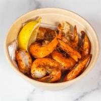 Peel-N-Eat Shrimp · Steamed E-Z Peel Shrimp Tossed in Old Bay and served with Lemon