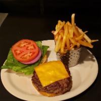 The Groove Burger · Homemade 8 oz. burger patty char-grilled served with chipotle aioli.