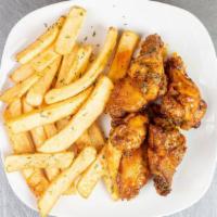 Chicken Wings/with fries · Traditional bone-in wings