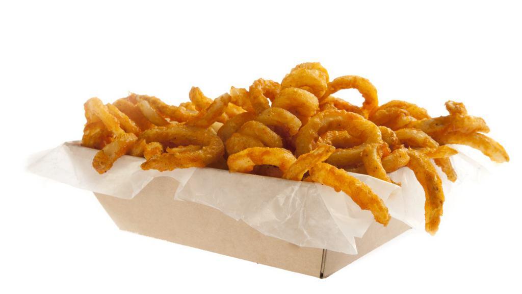 Curly Fries · Curly potato fries.