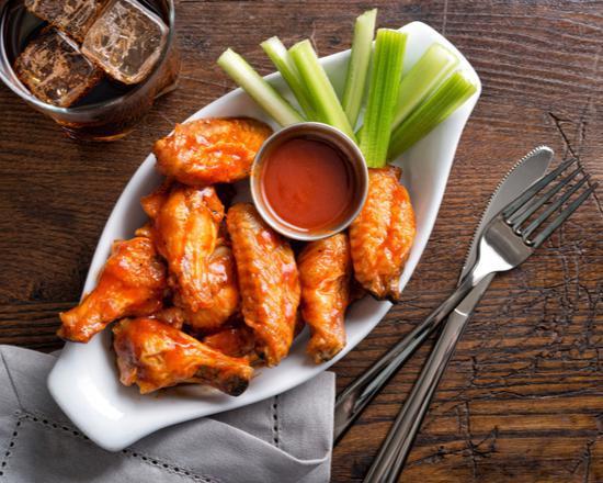 Mild Hot Wings · Mild flavored crispy chicken wings.