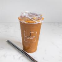 Iced Vietnamese Coffee · Strong dark coffee with sweetened condensed milk