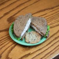 Chicken Walnut Sandwich · Our classic made from scratch chicken walnut salad with mayo on our Paradise molasses bread.