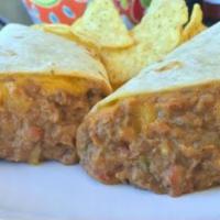 Burrito Bean and Cheese · Refried beans & cheddar cheese.