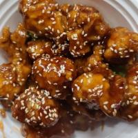 2. Sesame Chicken Chef Special · Served in a sweet sauce served with sesame seeds.