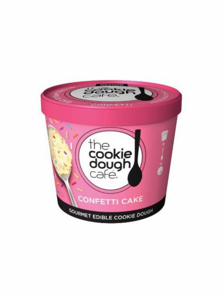The Cookie Dough Cafe Confetti Cake Edible Cookie Dough Mini Cup  (3.5 oz.) · 