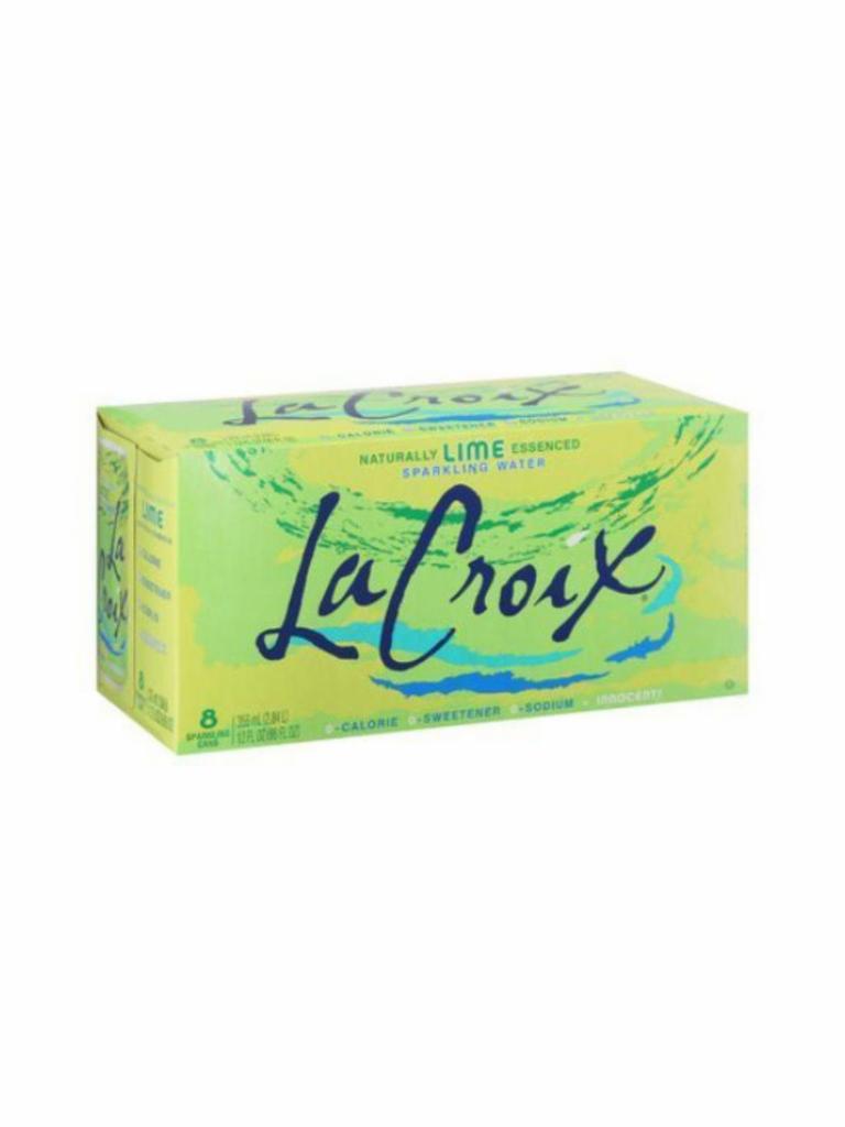 La Croix Lime Sparkling Water (12 oz x 8-pack) · 