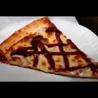 BBQ chicken Pizza Slice · 