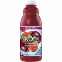 Tropicana Cranberry Juice 32oz · Tropicana® Cranberry Juice Cocktail that has a tart, sweet taste combined with vitamin C and...