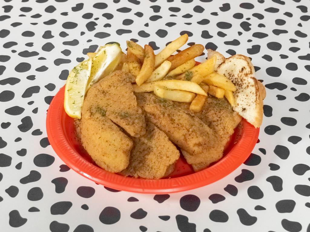 Tilapia Plate · Fried or grilled.