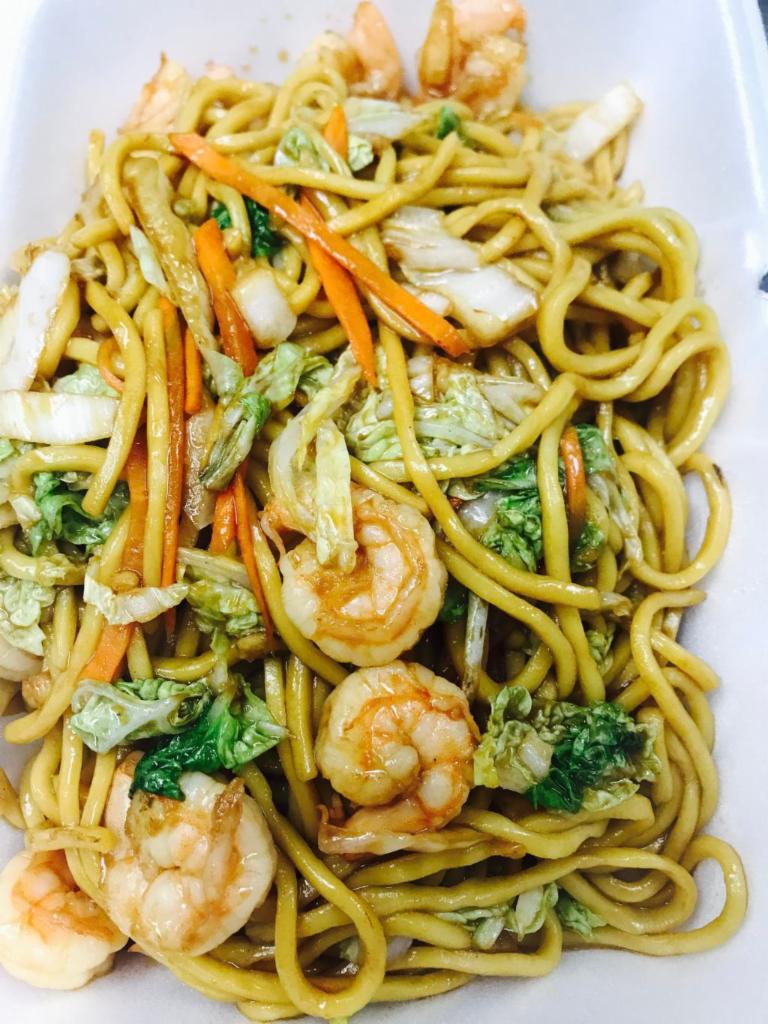 71. Shrimp Lo Mein · Served with soft noodles.