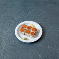 Spicy Tuna Roll · Inside out roll.