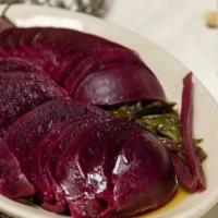 Small Beets Salad · Vegan and gluten free.