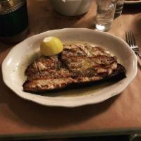 Swordfish Steak · Gluten free.
