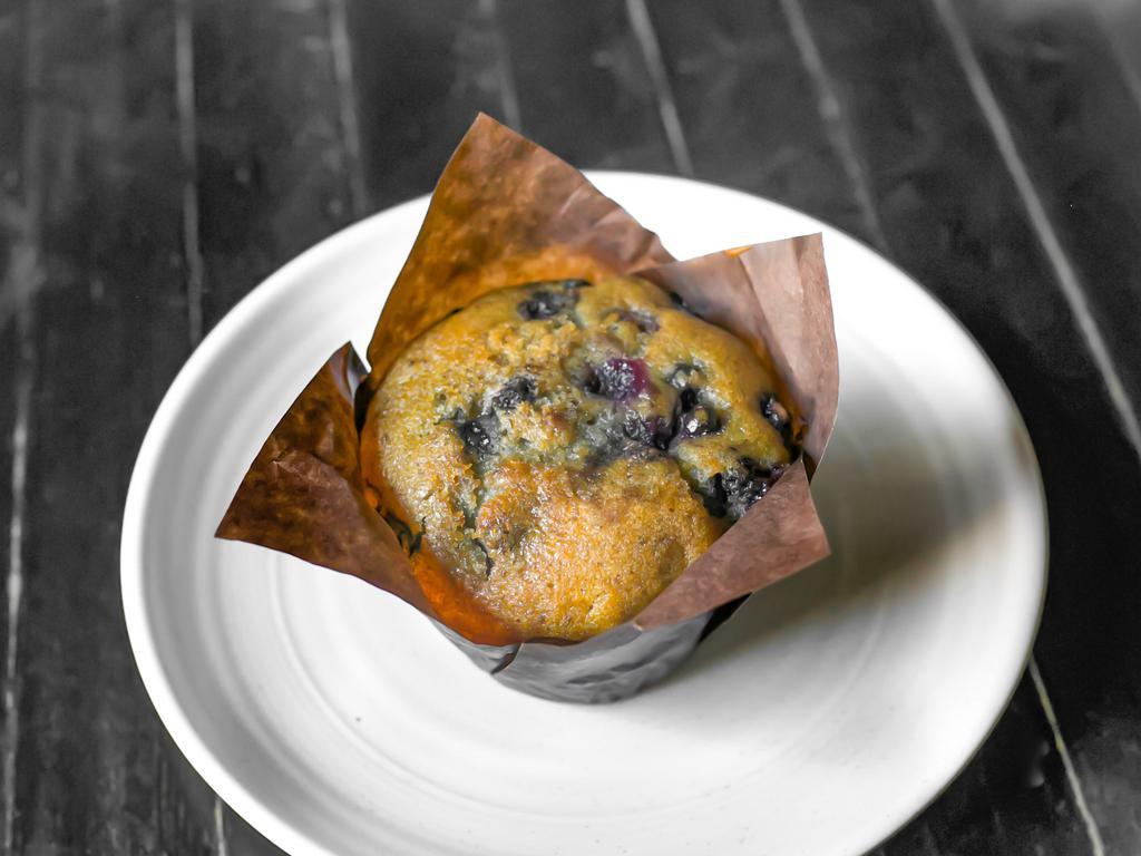 Muffins · Blueberry, Banana walnut, Morning Glory