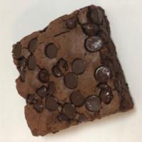 Choc Chip Brownie · Rich and fudgy, made from pure melted chocolate with the special addition of semi-sweet choc...
