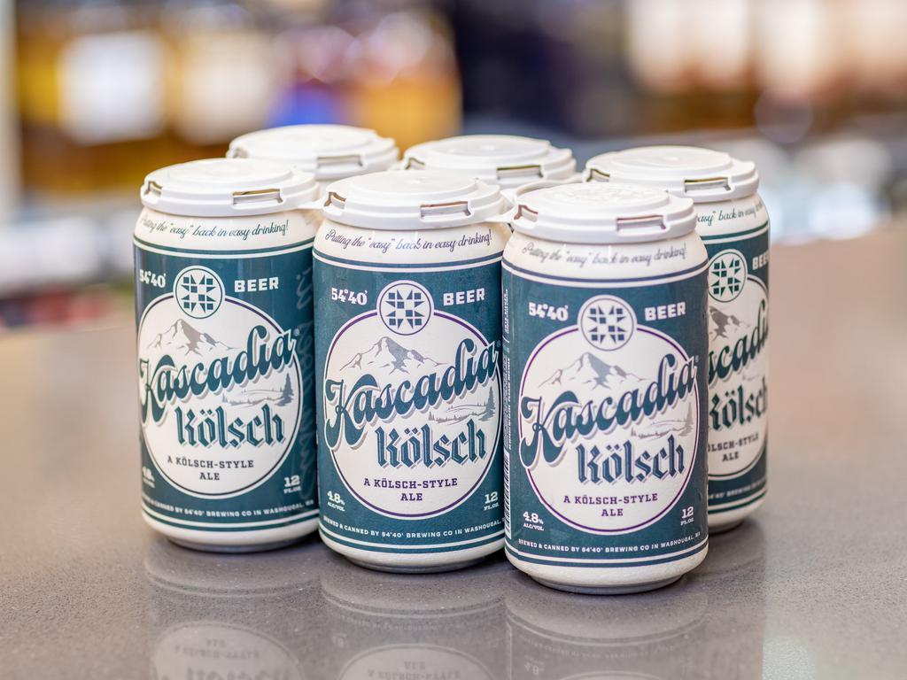 5440 Kascadia Kolsch 6 Pack 12 oz. Can       · Must be 21 to purchase.