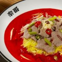 Mala Soup with Poached Beef (水煮牛肉) · Poaching slices of beef retains its tenderness. Combined with a spicy and numbing soup along...