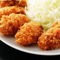 Japanese Style Fried Oysters (5 pcs) 炸生蚝（5只） · 