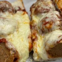 Meatball and Cheese Grinder · 