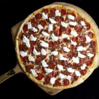 Pepperoni / Bacon / Ricotta Pizza · 