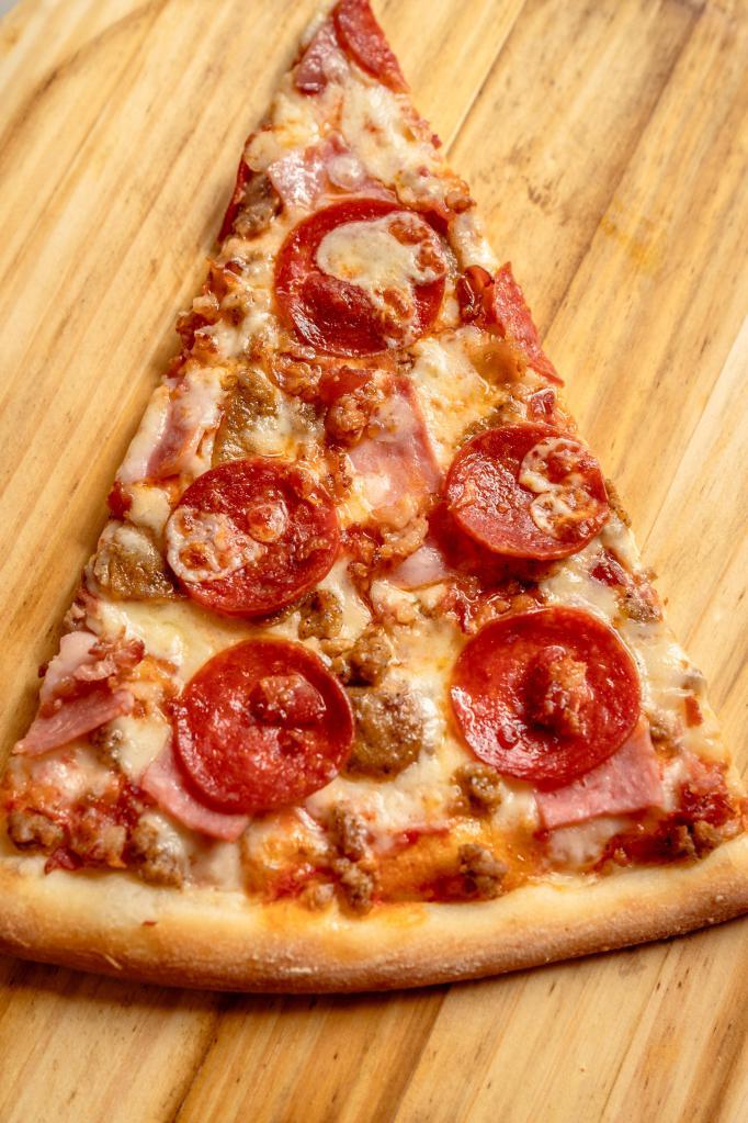 Sausage / Pepperoni / Bacon Pizza · 