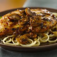 Chicken Marsala · Sauteed with mushrooms, garlic and our brown Marsala wine sauce over angel hair pasta. Serve...
