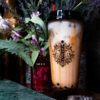 Brown Sugar Boba · Milk drink drizzled with brown sugar and paired with boba drenched in brown sugar and honey ...