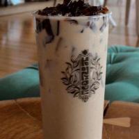Hokkaido Milk Tea · Made with Japanese Caramel and High Mountain Oolong