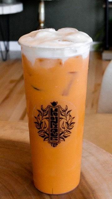Thai Seasalt Milk Tea · Made with Chatramue Thai tea, dubbed the original Thai tea. Paired with Seasalt foam 