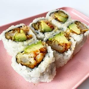 The Block Roll  · Shrimp Tempura, Spicy Salmon, Crispy Bits, Avocado, Spicy Mayo. 6 Pieces