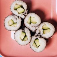 Cucumber Roll · Cucumber, Sushi Rice, Nori.