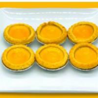 Egg Tarts  · 6 pieces. A tart with a sweet egg filling.