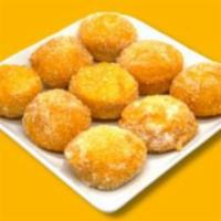 Sugar Donuts  · 10 Pieces. Fried sweet dough. 