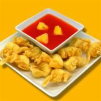 Plain Cheese Wontons  · 10 pieces. Delicious cream-filled wontons, and a side of sweet and sour sauce. Add sweet and...